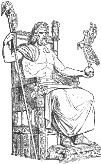 statue of Zeus by Phidias